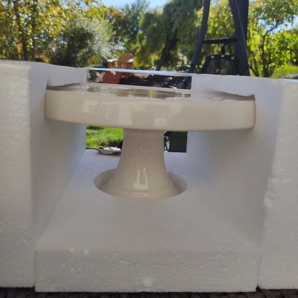 White Snowflake Pie Stand From Hallmark!